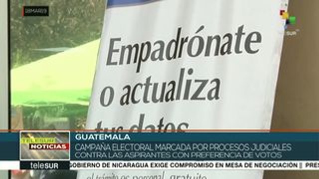 Guatemala: inicia campaña electoral rumbo a comicios del 16 de junio