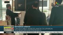 Opositores venezolanos ocuparon 3 sedes diplomáticas en EE.UU.