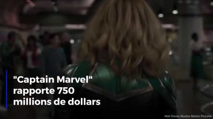 "Captain Marvel" rapporte 750 millions de dollars