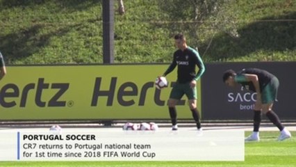 Cristiano Ronaldo returns to Portugal national team for 1st time since June