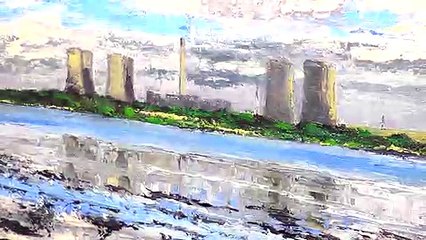 Shaun Smyth Art Exhibition Of The Mersey Gateway Bridge!