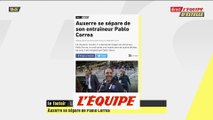 Auxerre se sépare de son entraîneur Pablo Correa - Foot - L2