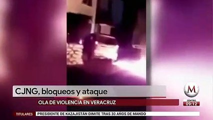 CJNG desata balacera en Veracruz