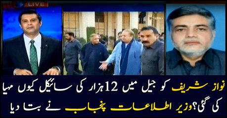 Samsam Bukhari on why Nawaz was given an expensive bicycle in jail