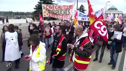 Tours : 2000 manifestants pour "plus de justice sociale"