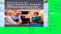 Full version  Handbook Of Geriatric Care Management  For Kindle