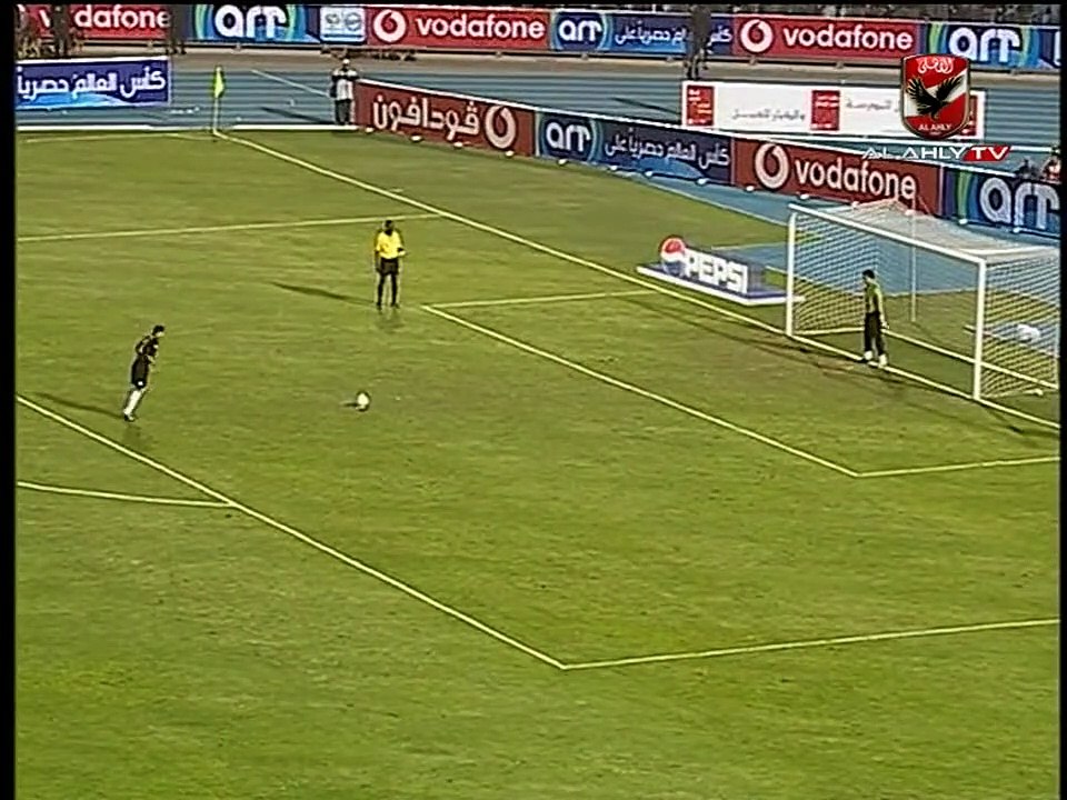 ضربات ترجيح مباراة الاهلي و الجيش الملكي السوبر...