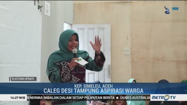 Caleg Desi Fitriani Serap Aspirasi Masyarakat Simeulue Aceh