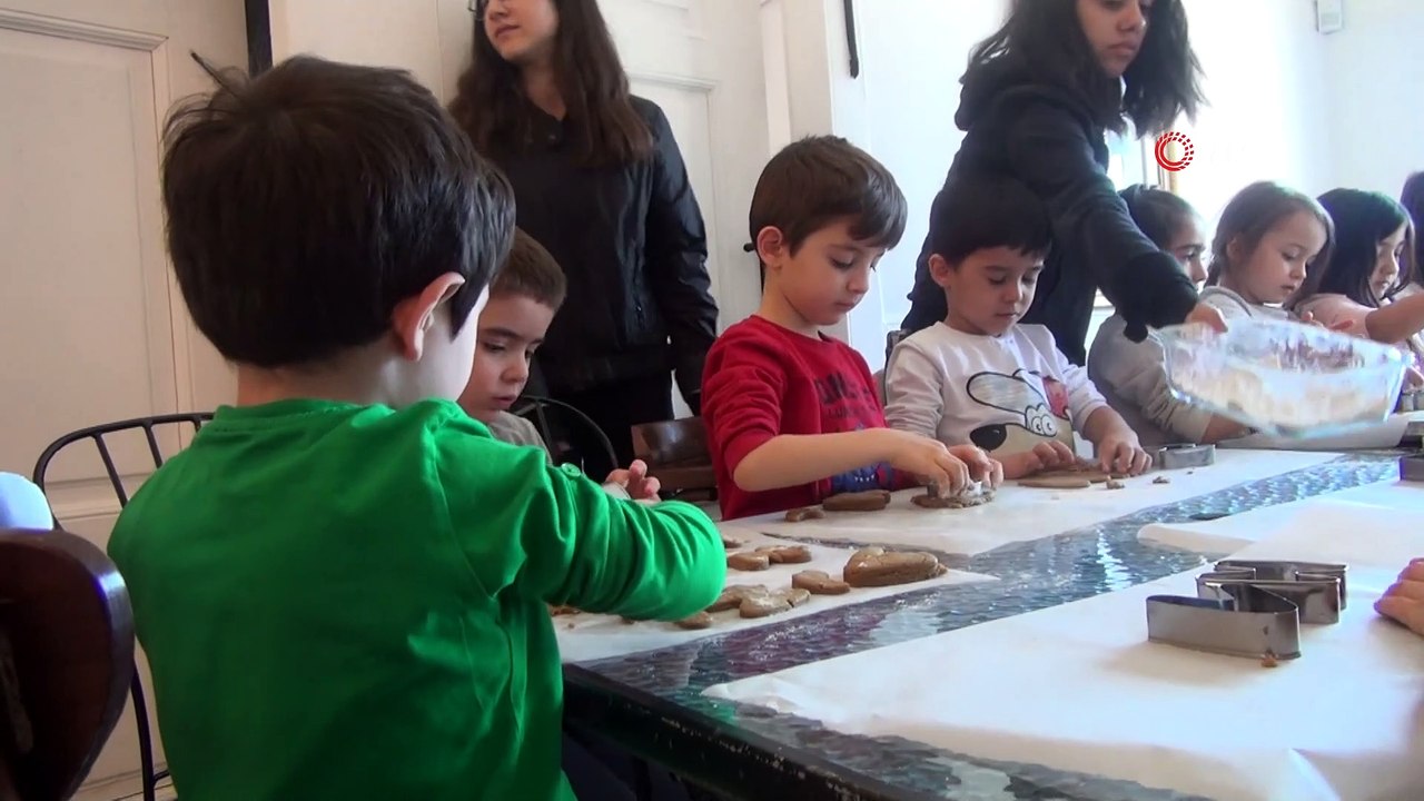 1000 yıllık Siyez buğdayı ile çocuklar hamur işi yaptı