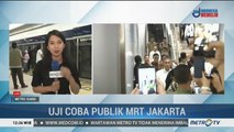 Jokowi Jajal MRT Jakarta