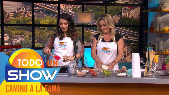 Todo Un Show | Nuestra Chef Lucía Zerecero nos enseñó a preparar un delicioso pastel de atún. ¡Una platillo totalmente saludable y nutritivo!
