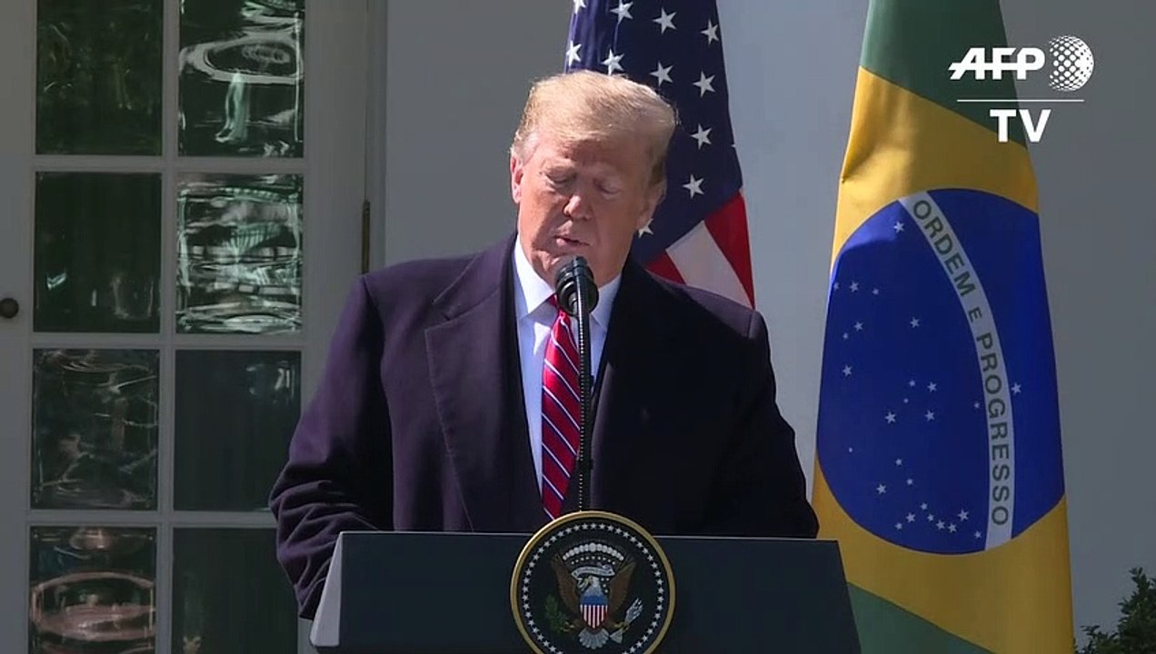 Trump plantea la idea de que Brasil pueda ser miembro de la OTAN