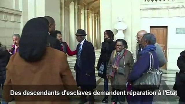 Des descendants d'esclaves demandent réparation à l'Etat