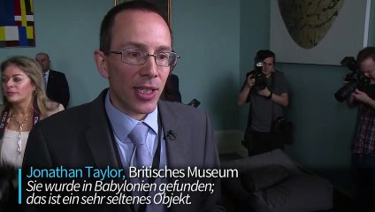 Babylonische Schrifttafel droht Dieben mit Fluch