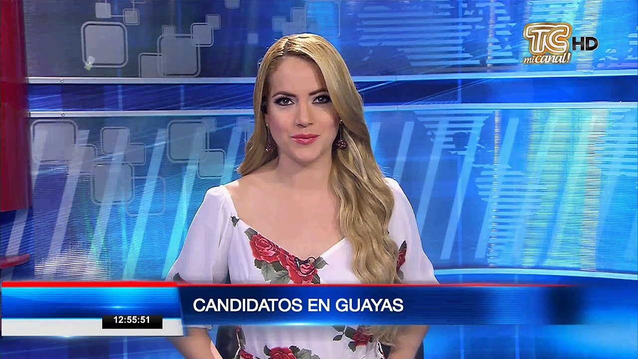 Recorrido de los candidatos en Guayas