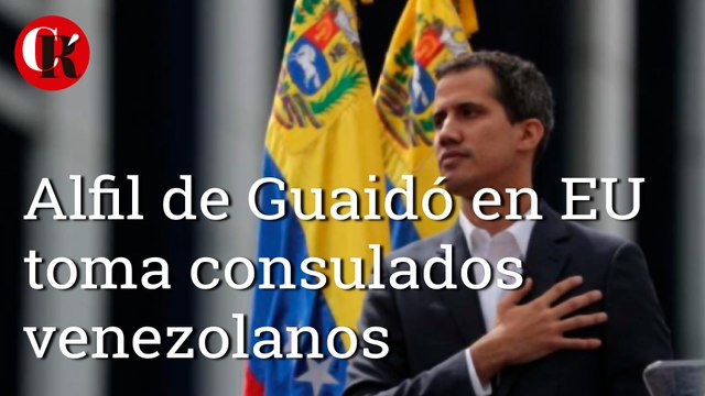 Alfil de Guaidó en EU toma consulados venezolanos