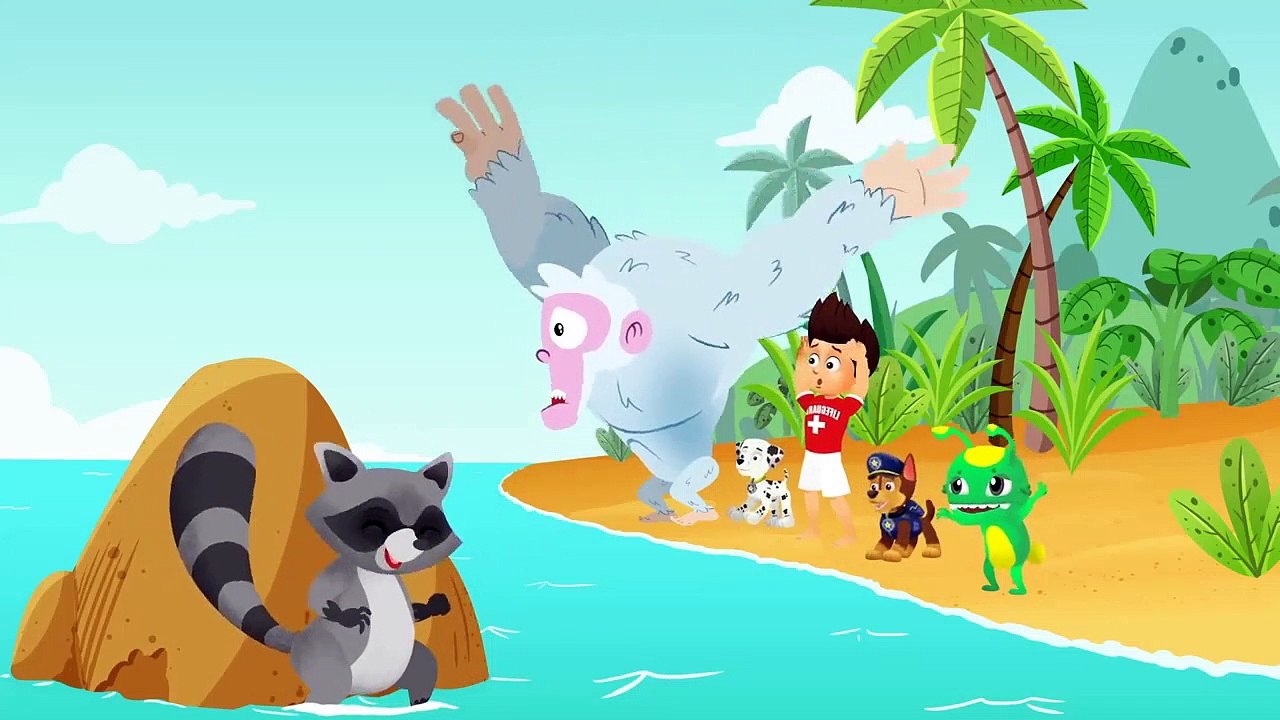Paw Patrol épisodes complets - Jouer à l'extérieur à l'aire de jeux avec vos amis, c'est super fun!
