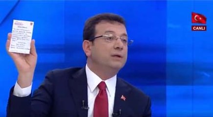 Ekrem İmamoğlu yandaş sunucuya böyle ters köşe yaptı