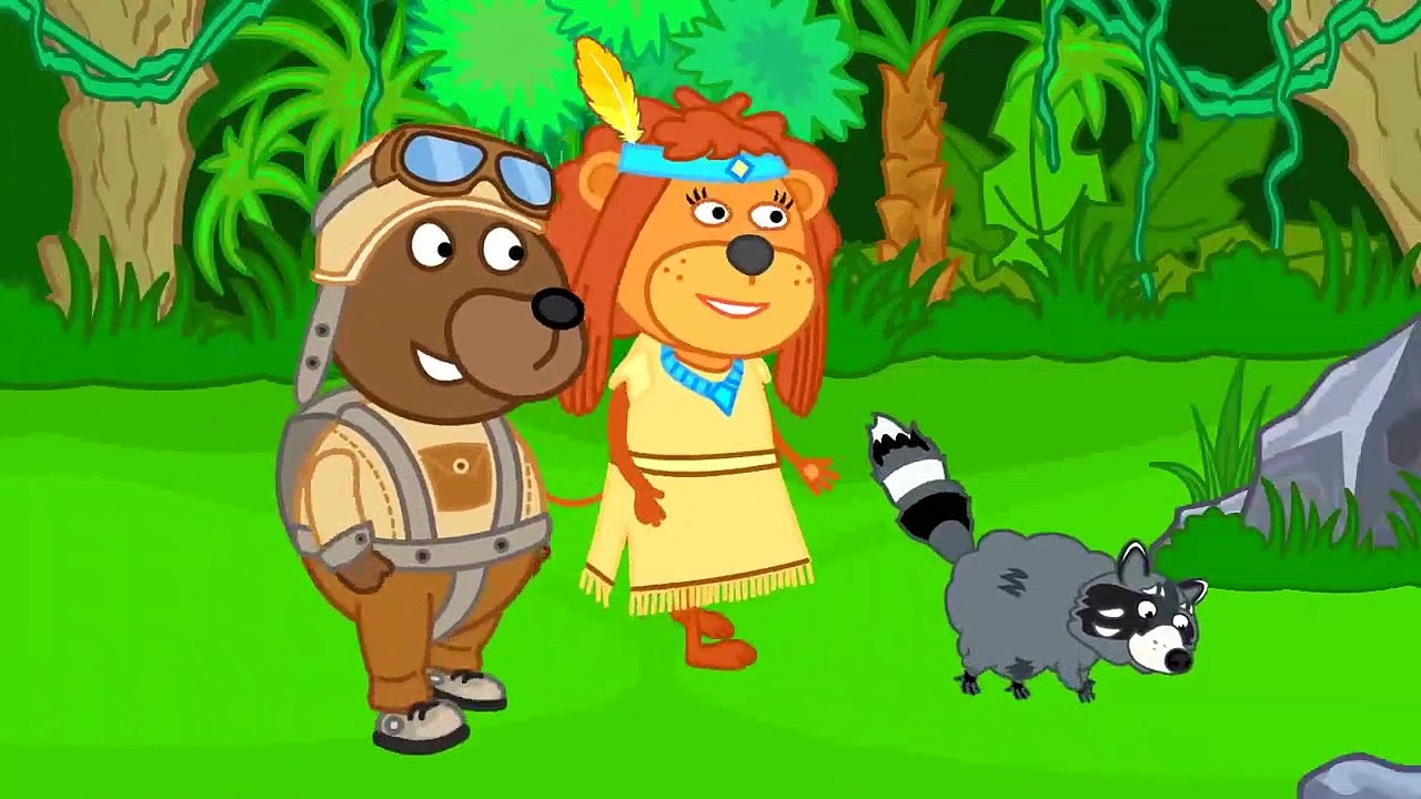 Lion de la Famille de Rat de la Tanière du King's Bounty dessin animé pour Enfants