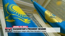 Kazakhstan’s president resigns after three decades in power