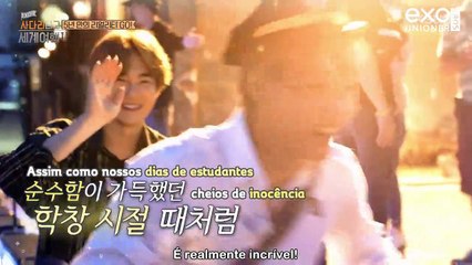 [PT-BR] Viaje o mundo na escada do EXO - T2 EP1