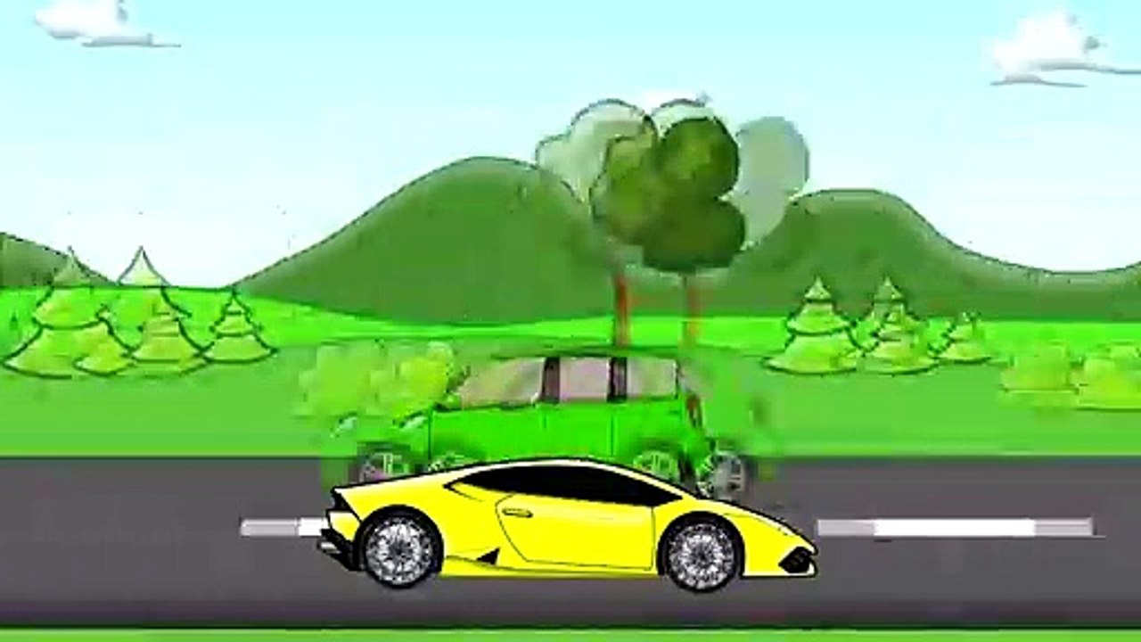 Police chase - Tale For Children Car, Police ch...