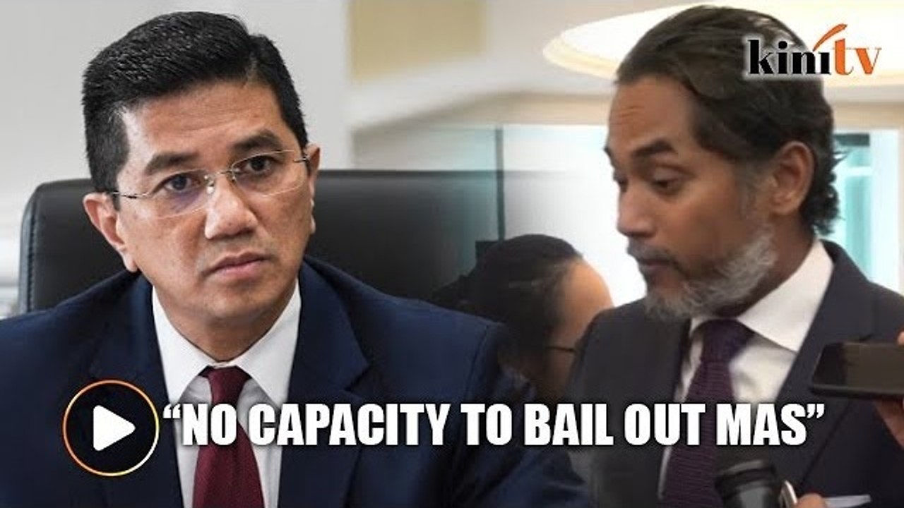 Gov't not in the position to bail out MAS, says...