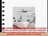 Brushed Nickel Ceiling Fan with Light  Contemporary Modern Silver Finish Fan with LED