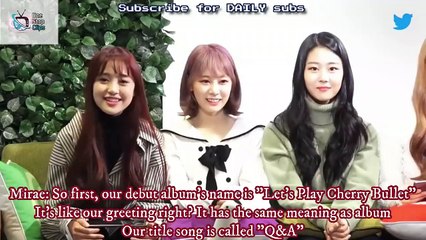 [ENG SUB] Cherry Bullet Twitter Blueroom (1/2)