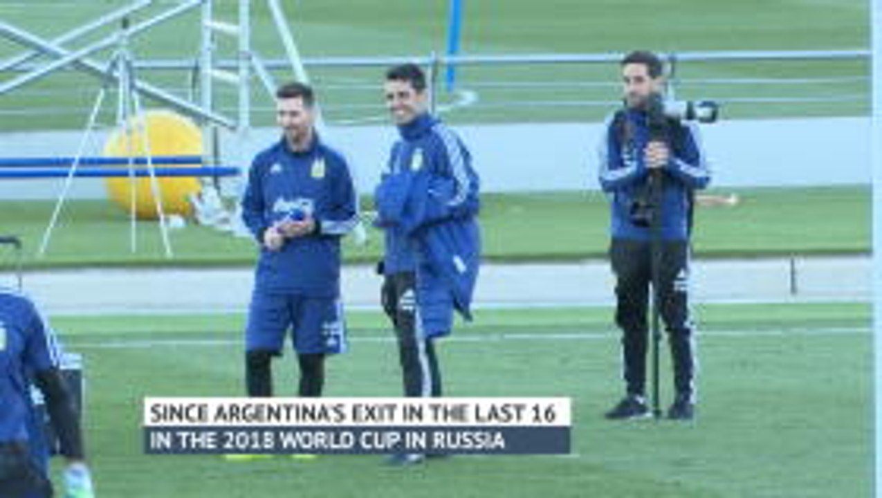 Quiet day for Messi ahead of international return