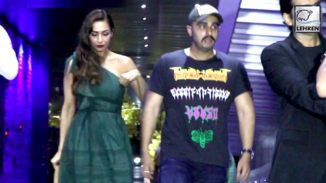 Love Birds Arjun Kapoor & Malaika Arora Spotted On Dinner Date