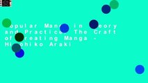 Popular Manga in Theory and Practice: The Craft of Creating Manga - Hirohiko Araki