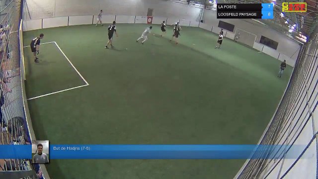 But de Hadjris (7-8) - LA POSTE Vs LOOSFELD PAYSAGE - 19/03/19 20:00 - LIGUE 4 - Poitiers Game Parc