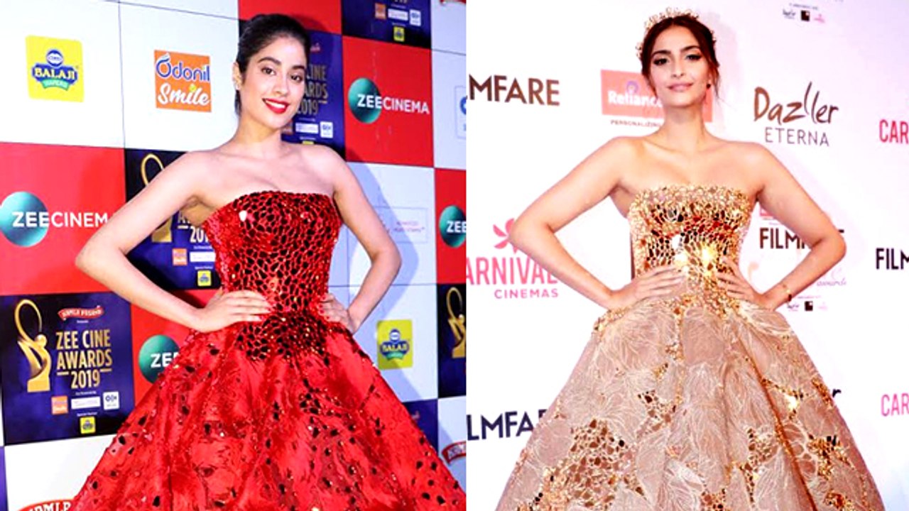 Zee Cine Awards 2019: Janhvi Kapoor's Gown Inspired By Sister Sonam Kapoor?