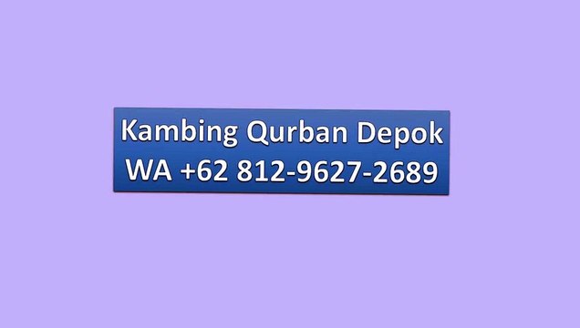 TERBAIK, WA +62 812-9627-2689, Jual Kambing Qurban Cilodong, Depok