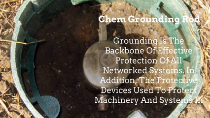 Chem Grounding Rod for Best Lightning Protection