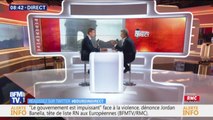 Jordan Bardella (RN) appelle à la démission de Christophe Castaner