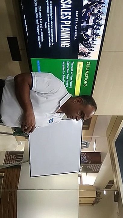 Essential Elements of Sales Planning - By Sanjay Singh, Sales Coach