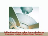 Emerson Ceiling Fans CF717SW Ashland 52Inch Low Profile Hugger Ceiling Fan With Light