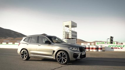 The new BMW X3 M Competition Trailer