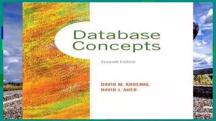 Best product  Database Concepts - David M. Kroenke