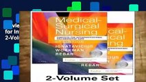 Review  Medical-Surgical Nursing: Concepts for Interprofessional Collaborative Care, 2-Volume Set,