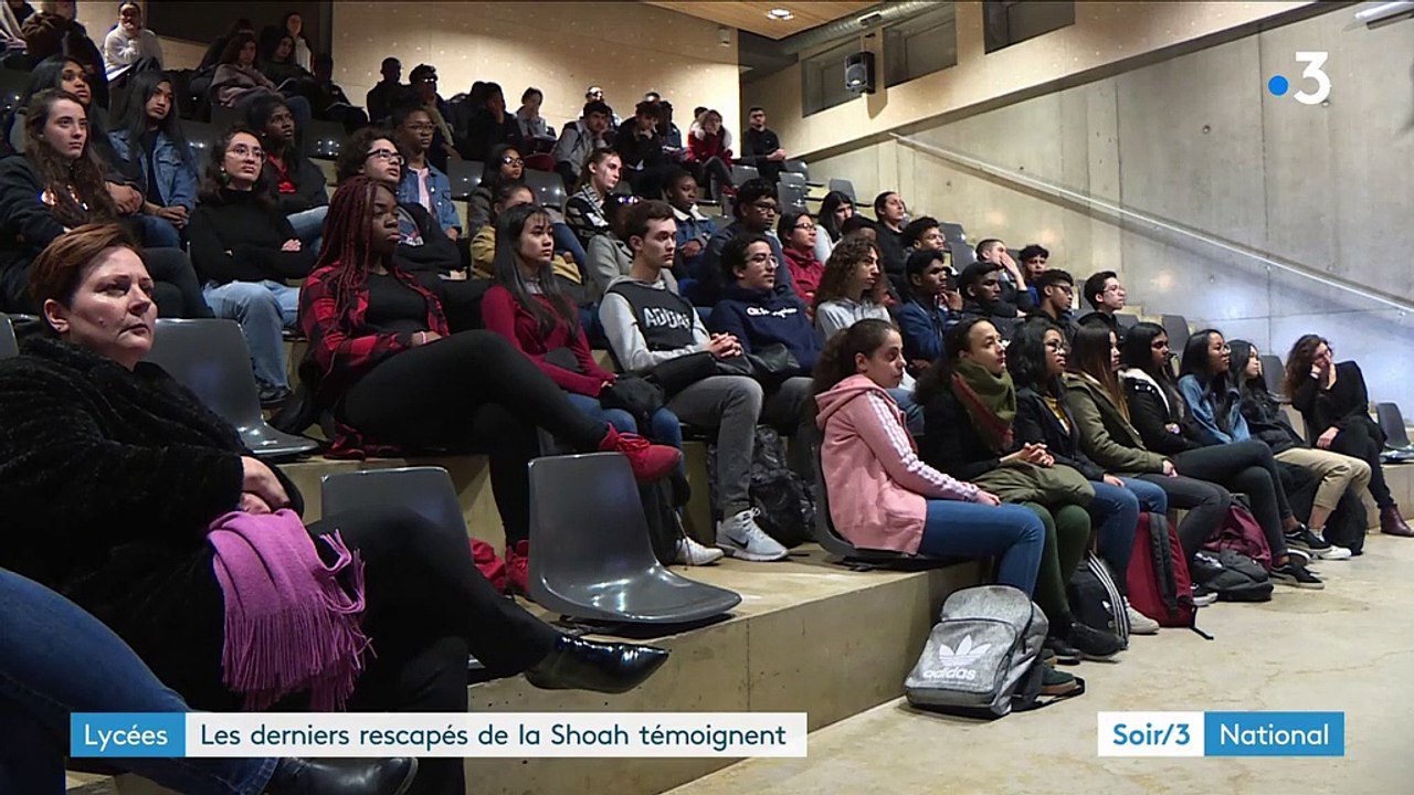 Antisémitisme: les rescapés de la Shoah sensibilisent les lycéens