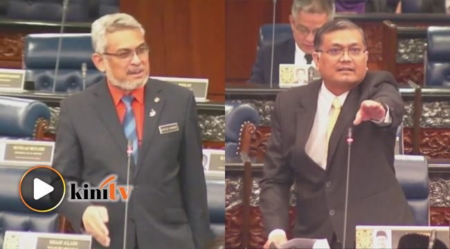 Dewan panas bila Khalid mencelah ucapan MP Lenggong