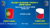 PORTUGAL / CZECHIA - RUGBY EUROPE TROPHY 2018/2019