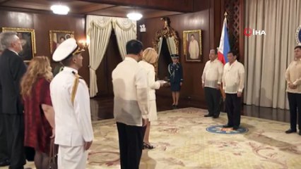 - Türkiye'nin Manila Büyükelçisi Sümer, Duterte’ye güven mektubunu sundu