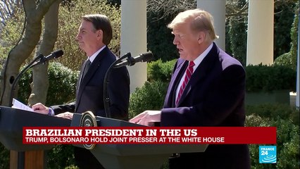 REPLAY - Watch full Trump and Bolsonaro joint presser at the White House