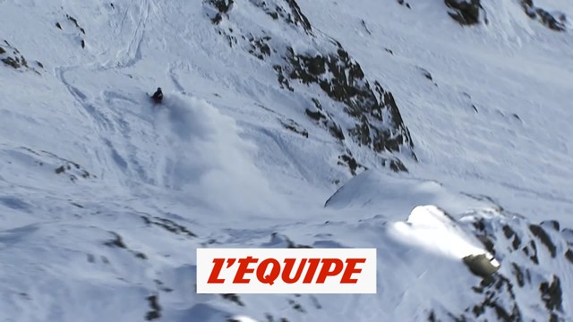 le run de Reine Barkered à Verbier en 2012 - Adrénaline - Freeride World Tour