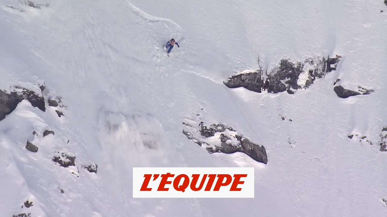 le run de Xavier De Le Rue à Verbier en 2010 - Adrénaline - Freeride World Tour