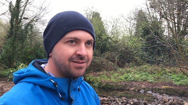 Remise en eau du ruisseau du Spernot au jardin de Keravelloc